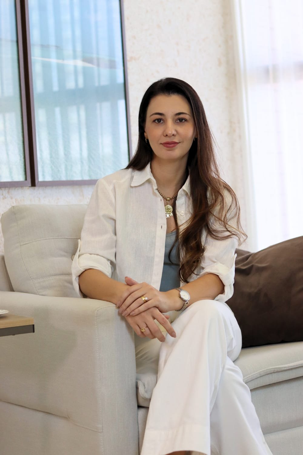 Mariana Bonni em seu consultório em Luís Eduardo Magalhães